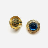 NINA RICCI STAR BLUE EARRINGS