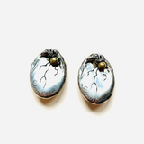 NADJE OVAL EARRINGS