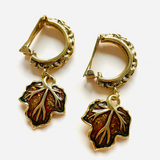 DELFA BROWN EARRINGS