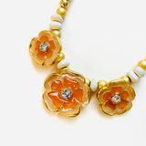 LIME ORANGE NECKLACE