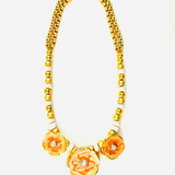 LIME ORANGE NECKLACE