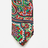 RED PAISLEY TIE