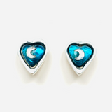 KALINGER RIAD BLUE EARRINGS