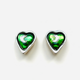 KALINGER RIAD GREEN EARRINGS
