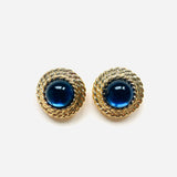 NINA RICCI STAR BLUE EARRINGS