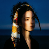 RED SILK HANDKERCHIEF