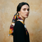 RED SILK HANDKERCHIEF