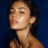 DONAT BLUE EARRINGS