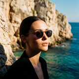 VINTAGE GLASSES 05 BROWN