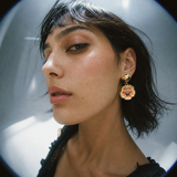 LIME ORANGE EARRINGS