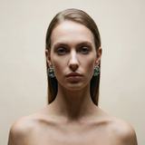 KUNI AR WHITE EARRINGS