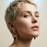 SAFFRON GREY EARRINGS