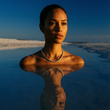 D'ORLAN LILAC NECKLACE