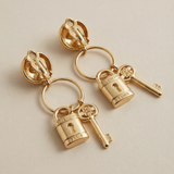 GIVENCHY KEYS EARRINGS 
