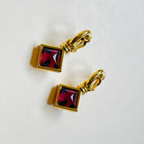 NINA RICCI ADI PURPLE EARRINGS