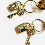 GIVENCHY KEYS EARRINGS 