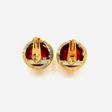 EMELLE LES BERNARD RED EARRINGS