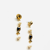 RYBA D'ORLAN BLUE EARRINGS 