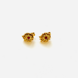 IXIA D'ORLAN RED EARRINGS 