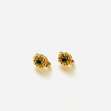 FRESIA D'ORLAN GREEN EARRINGS
