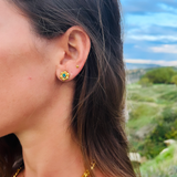 FRESIA D'ORLAN BLUE EARRINGS