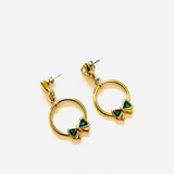 HALKA GREEN EARRINGS