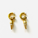GOLDEN SAFFRON EARRINGS 