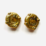 KALINGER JANA ORANGE EARRINGS 