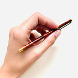 MARBLED BROWN BALLPOINT PEN