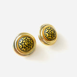 AZIMA III YELLOW EARRINGS