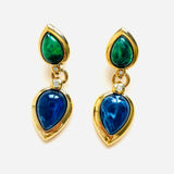 GREEN MELCA EARRINGS