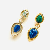 GREEN MELCA EARRINGS
