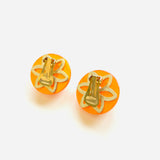 CASEY ORANGE EARRINGS