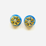 CASEY BLUE EARRINGS