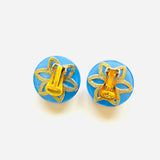 CASEY BLUE EARRINGS