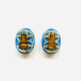 IZARO BLUE EARRINGS