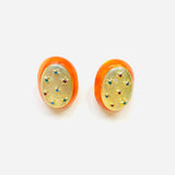 IZARO ORANGE EARRINGS