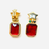 AKRA GARNET EARRINGS