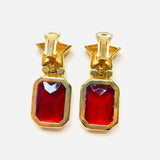 AKRA GARNET EARRINGS