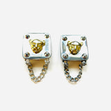 NALA II SILVER EARRINGS