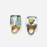 NALA II SILVER EARRINGS
