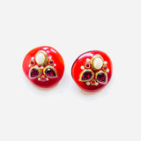 CANDY RED EARRINGS