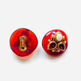 CANDY RED EARRINGS