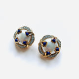 NEFER BLUE EARRINGS
