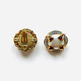 NEFER RED EARRINGS