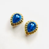 BLUE DROP EARRINGS