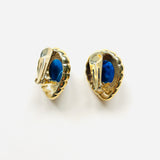 BLUE DROP EARRINGS