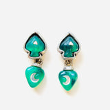 KALINGER SENDA BLUE EARRINGS
