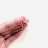 RED INCA EARRINGS