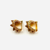 TEIDE BROWN EARRINGS